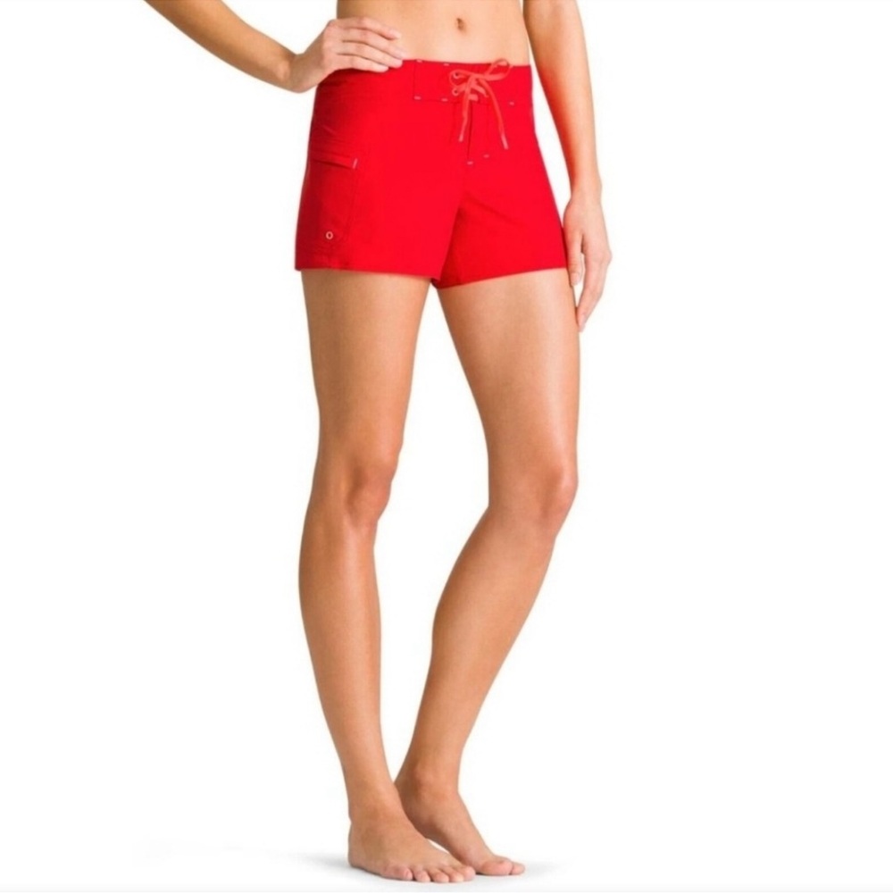 ATHLETA CLEARWATER 4" BOARD SHORTS Sz 4